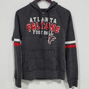 NFL Team Apparel Falcons Hooded Full-Zip Jacket